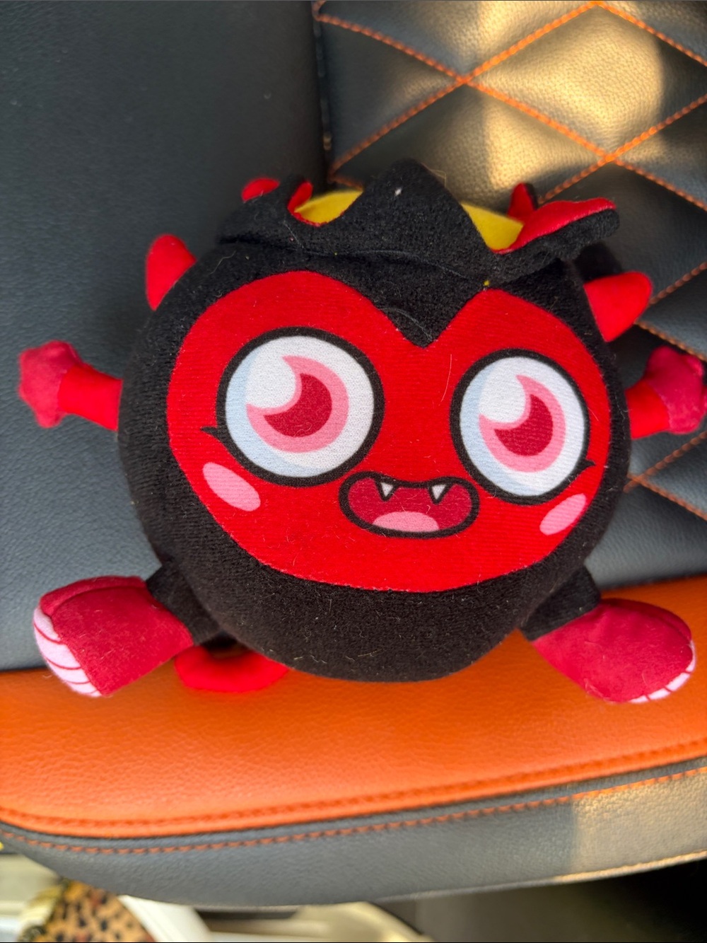Disney Black and Red Monster Plush